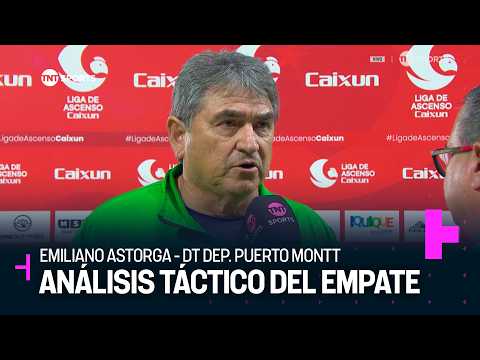 Emiliano Astorga analiza empate sin goles de Puerto Montt ante Iquique en Liga de Ascenso