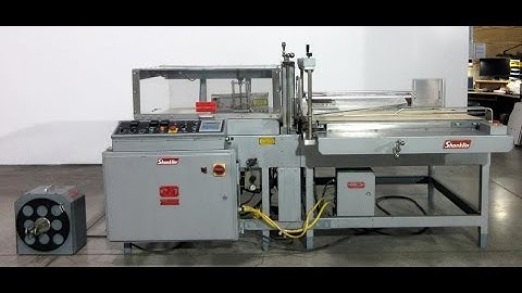 Used- Shanklin Model CF-3 Automatic Side Seam Shrink Wrapper - stock # 71740001
