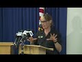 Press Briefing on the Bug and Stallion Fires