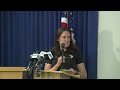 LIVE: Press briefing on the Bug and Stallion fires