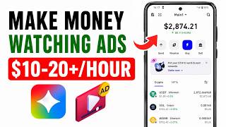 how to make money watching from video ads 10-20$+/hours" by claude/Gemini/antigavity ai screenshot 5