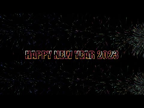 Animated Happy New Year Wishing Greeting Card Using HTML CSS only | Animated Greeting card
