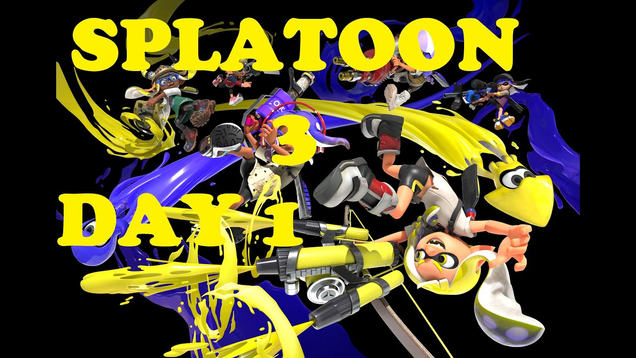 Splatoon 3 - Launch Day Gameplay! - No Commentary - YouTube