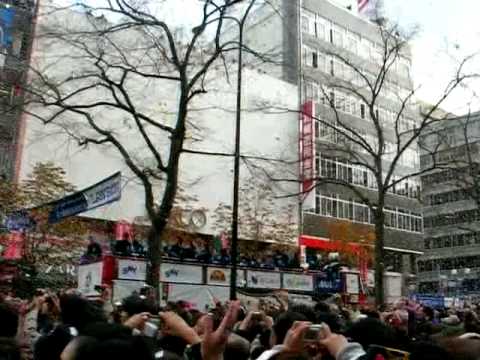 【2006年秋】日本ハムファイターズ 優勝パレードin札幌