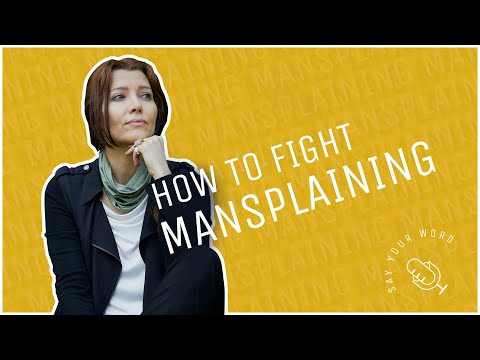 HOW TO FIGHT #MANSPLAINING / by ELIF SHAFAK