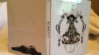 Ex Machina Steelbook Zavvi Exclusive Blu-Ray Unboxing - Limited To 2,000 Copies - 2015