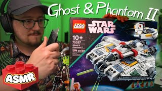 LEGO Star Wars Ahsoka - Ghost & Phantom II [Unboxing ASMR] - LONGEST BUILD YET screenshot 1