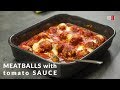 Easy meatballs with tomato sauce  food channel l  a new recipe every day