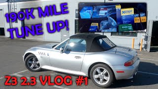 BMW Z3 2.3 190K MAJOR TUNE UP (VLOG #1) by JUnbox 889 views 2 years ago 19 minutes