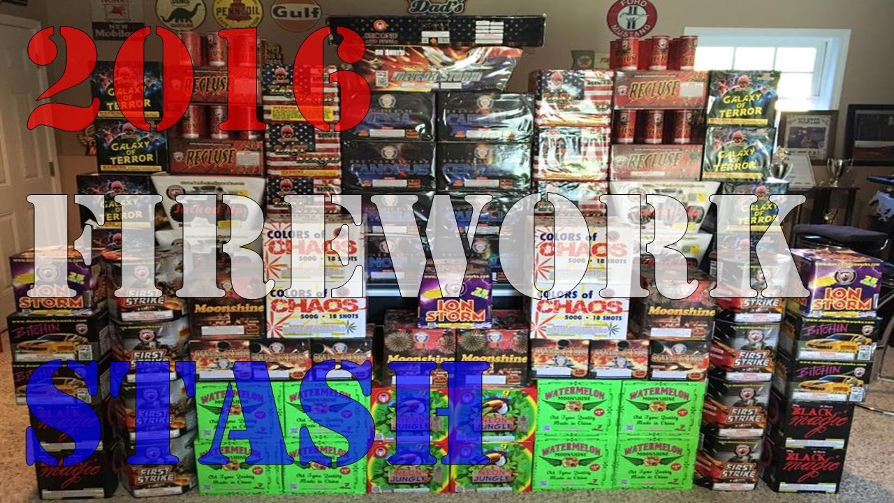 Firework Stash 2016