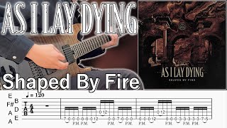 Shaped By Fire    As I Lay Dying screen Tab Guitar Cover