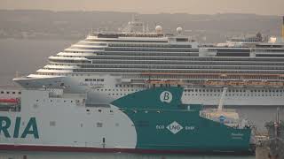 COSTA DIADEMA arriving in Palma de Mallorca