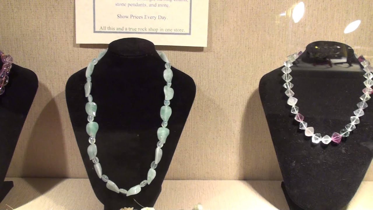 Bead Display Cabinet from Rockpick Legend Co. at the 1st Annual R.O.C.K. show in Utah