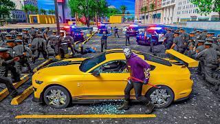 Angry NPC Cops Help Me Steal Supercars In GTA 5 RP