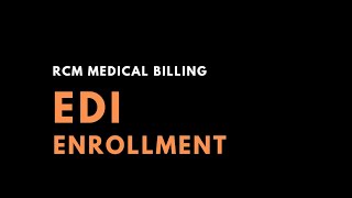 EDI Enrollment in medical billing | MBOutsource | Pratik Gujar