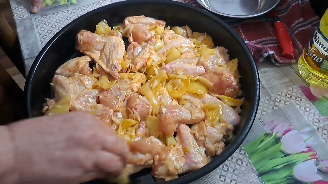 Pileća krilca i paprike (one su se na kraju negdje izgubile) 🤣