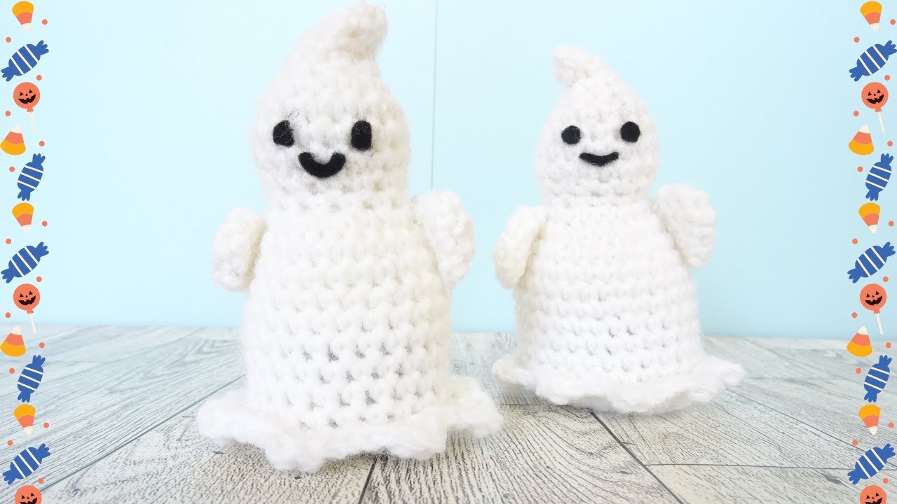 Crochet Light up Ghosts 