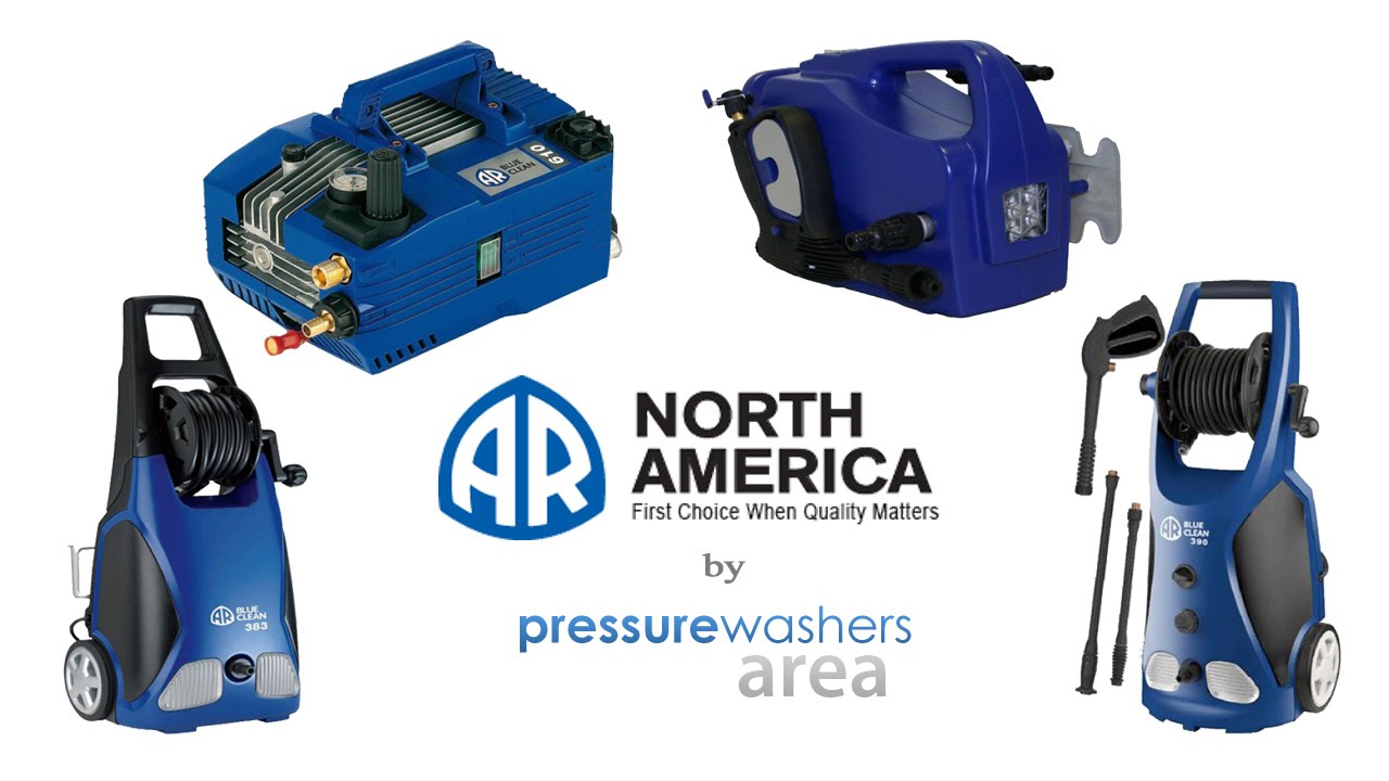 AR pressure washers by AR North America YouTube