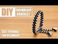 Diamonds Candystripe Dots Macrame Friendship Bracelets | Easy Tutorial for Beginner