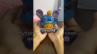 He turned out so cute! 💙 | crochet stitch kit five below beginners #beginner #crochet #amigurumi