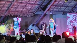 Joanne Bidibombom , Leira segunda y Sabina rose , PRIDE CANCÚN 2026 / DRAG SUPREME .