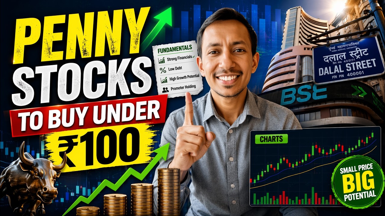 Best Stocks to Buy Now Under ₹100 in 2026 🚀| Penny Stocks to Buy ...