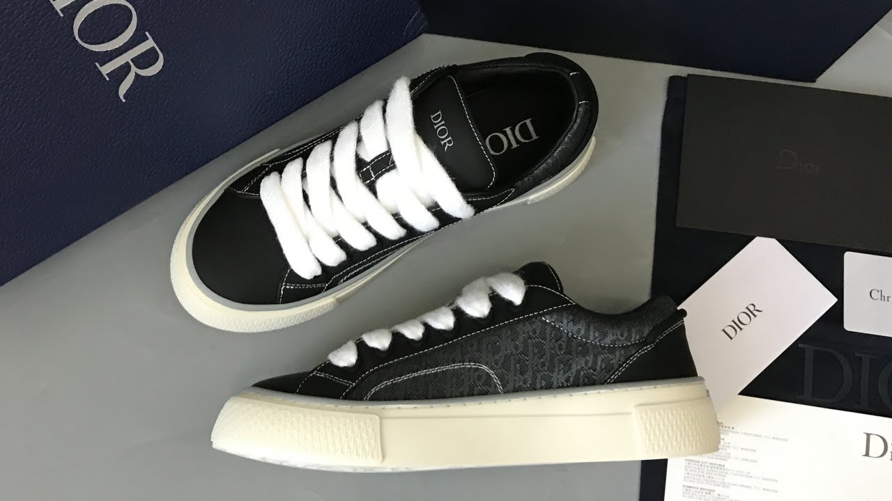 Dior B33 Spin sneakers Black Review from Supkicks