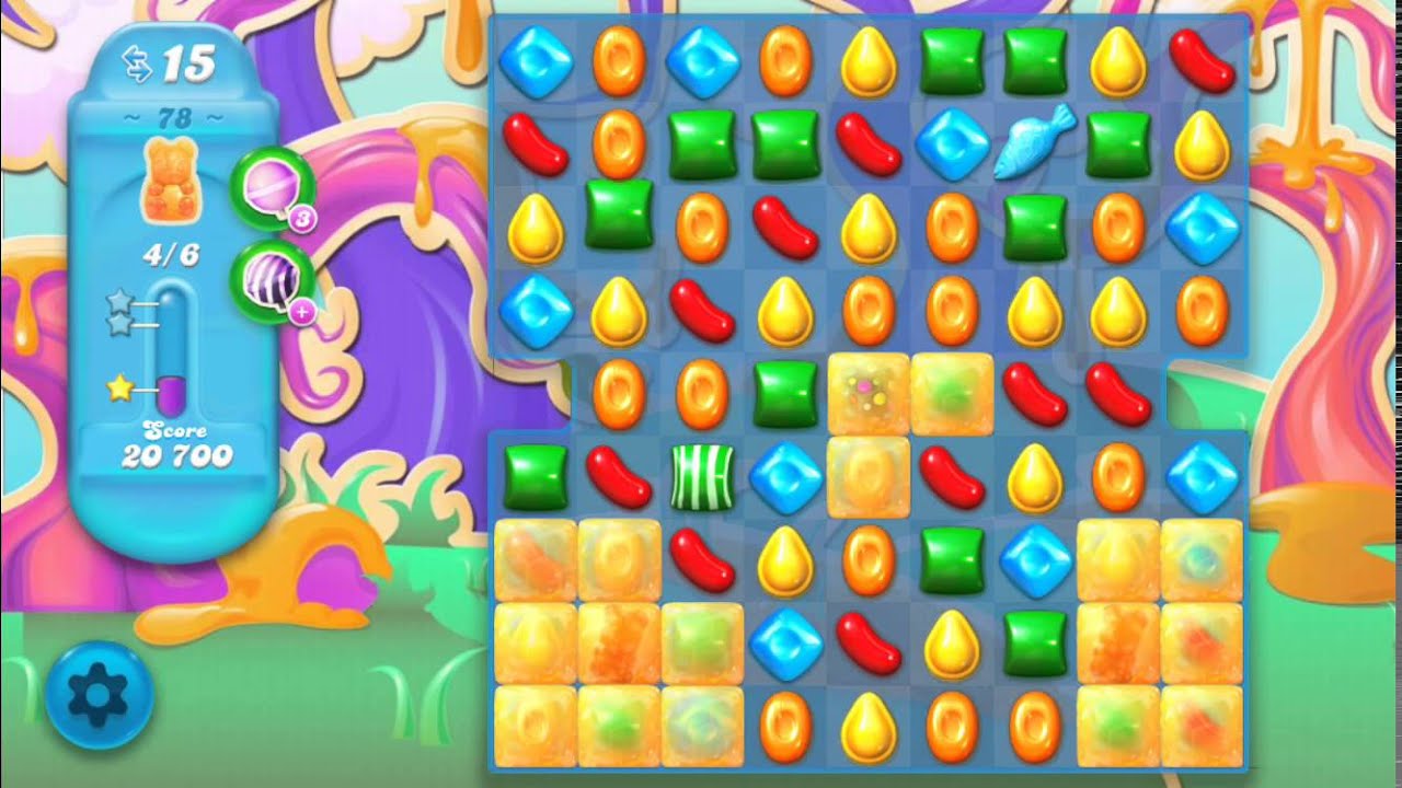Candy Crush Soda Saga level 78 キャンディクラッシュ ソーダ サガ レベル 78 YouTube