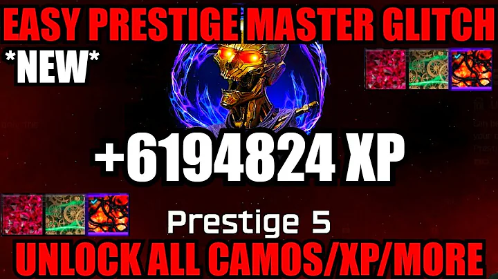 *DO ASAP* PRESTIGE MASTER GLITCH BO7! NEW UNLOCK ALL CAMOS/XP/LVLS! BO7 GLITCHES! BO7 ZOMBIES GLITCH