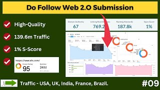 How to Create Free Wix Website | How to Create Web 2.O Backlink | #article Submission 2024