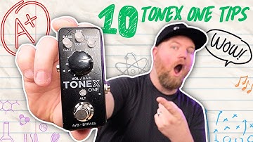 10 Must-Know TONEX ONE Tips!