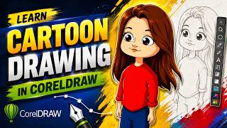 Cartoon Drawing in CorelDRAW Tutorial