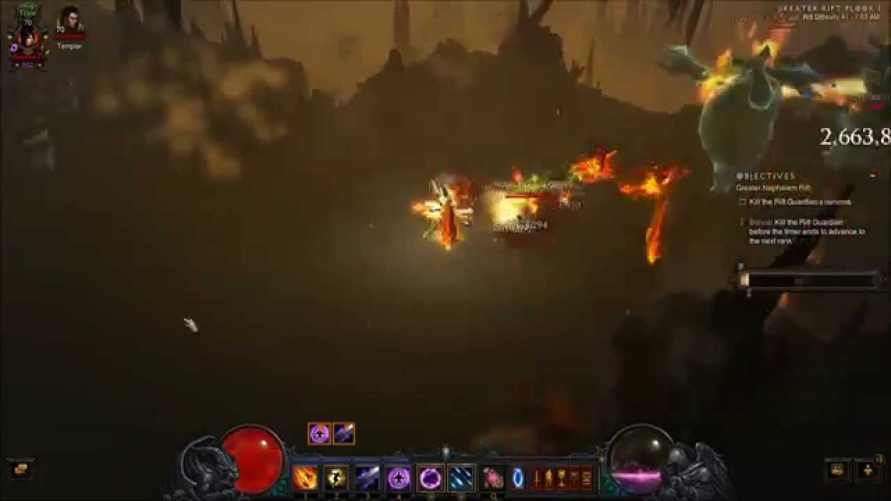 [Hardcore] Diablo 3 Who needs potions?! Close call! YouTube