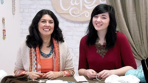 Artbeads Cafe - Learn to Knit with Beads with Cynthia Kimura and Meg