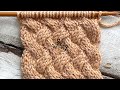 How to knit the amazing wicker stitch pattern  so woolly