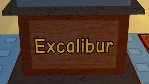 Throwing away Excalibur *the sword you got from ascending￼*