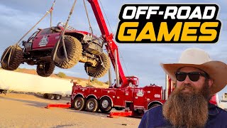 I weighed my NITROUS injected off-road wrecker with my 75 ton rotator!! Off-road games