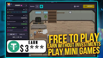 Free to Play & Play to EARN Game - EARN Mining Power through Playing Mini Games - Roller Coin