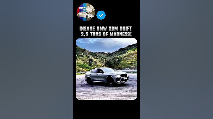 INSANE BMW X6M Drift – 2.5 Tons of MADNESS! #shorts #youtubeshorts #bmw #x6m #insane #drift #madness