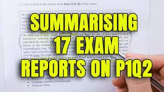 17 Exam Reports on AQA Paper 1 Question 2: Lessons Learned