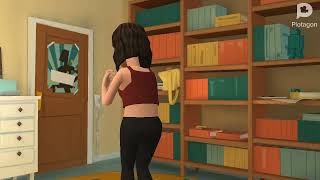 (Plotagon) Shary Gets Mad at Ghost
