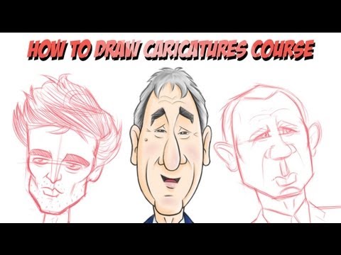 How to Draw Caricatures Course