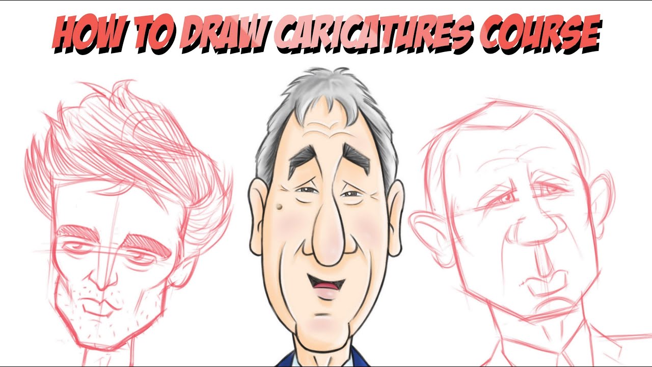 How To Draw Caricatures In 5 Minutes Tutorial Easy St - vrogue.co