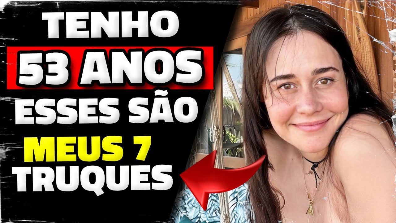 Alessandra Negrini  (53 anos) FAÇO ESSES 7 TRUQUES E NÃO ENVELHEÇO | Segredos da longevidade