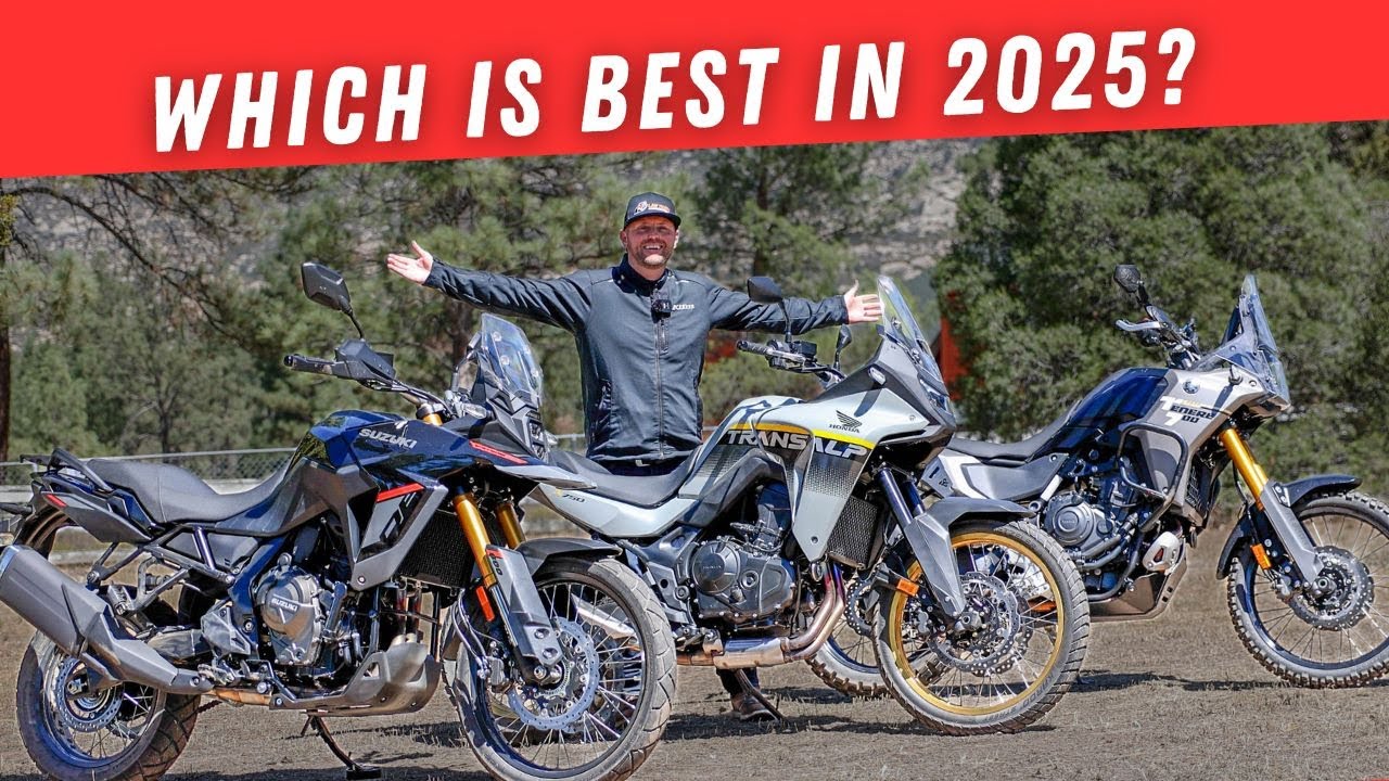 Yamaha Tenere 700, Suzuki V-Strom 800DE, Honda Transalp 750 | Real-World, In-Depth Comparison