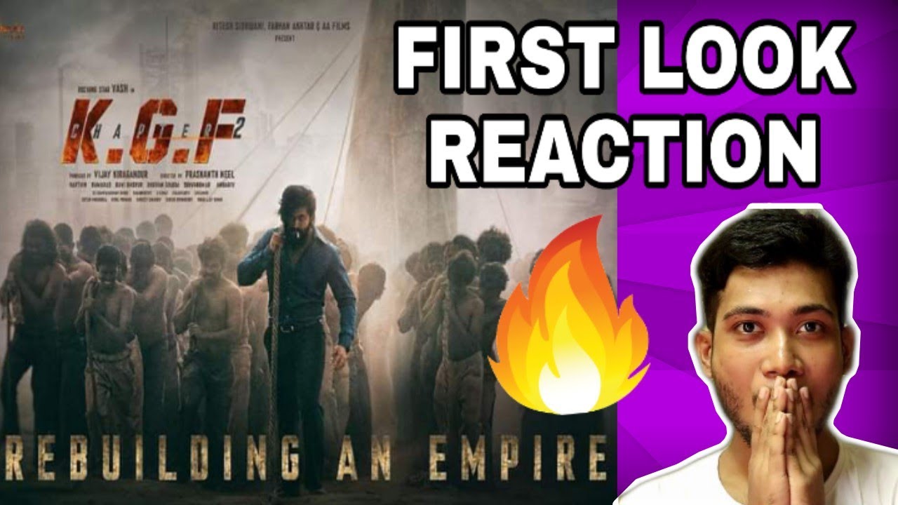 KGF CHAPTER 2 FIRST LOOK REACTION | YASH | SANJAY DUTT | RUPAM'S REVIEW