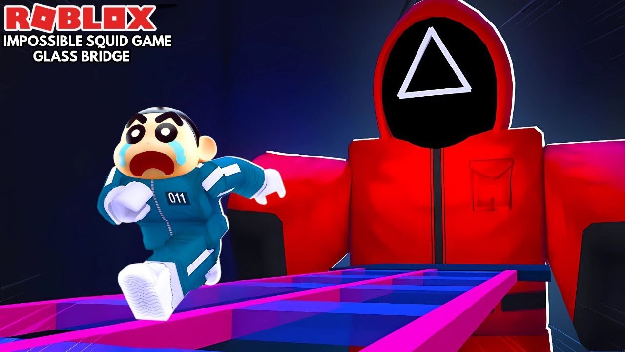 Impossible Squid Game Glass Bridge Gameplay in Tamil | GAMING WITH SHINCHAN
