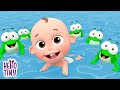 Five Little Speckled Frogs - Kids Songs & Nursery Rhymes