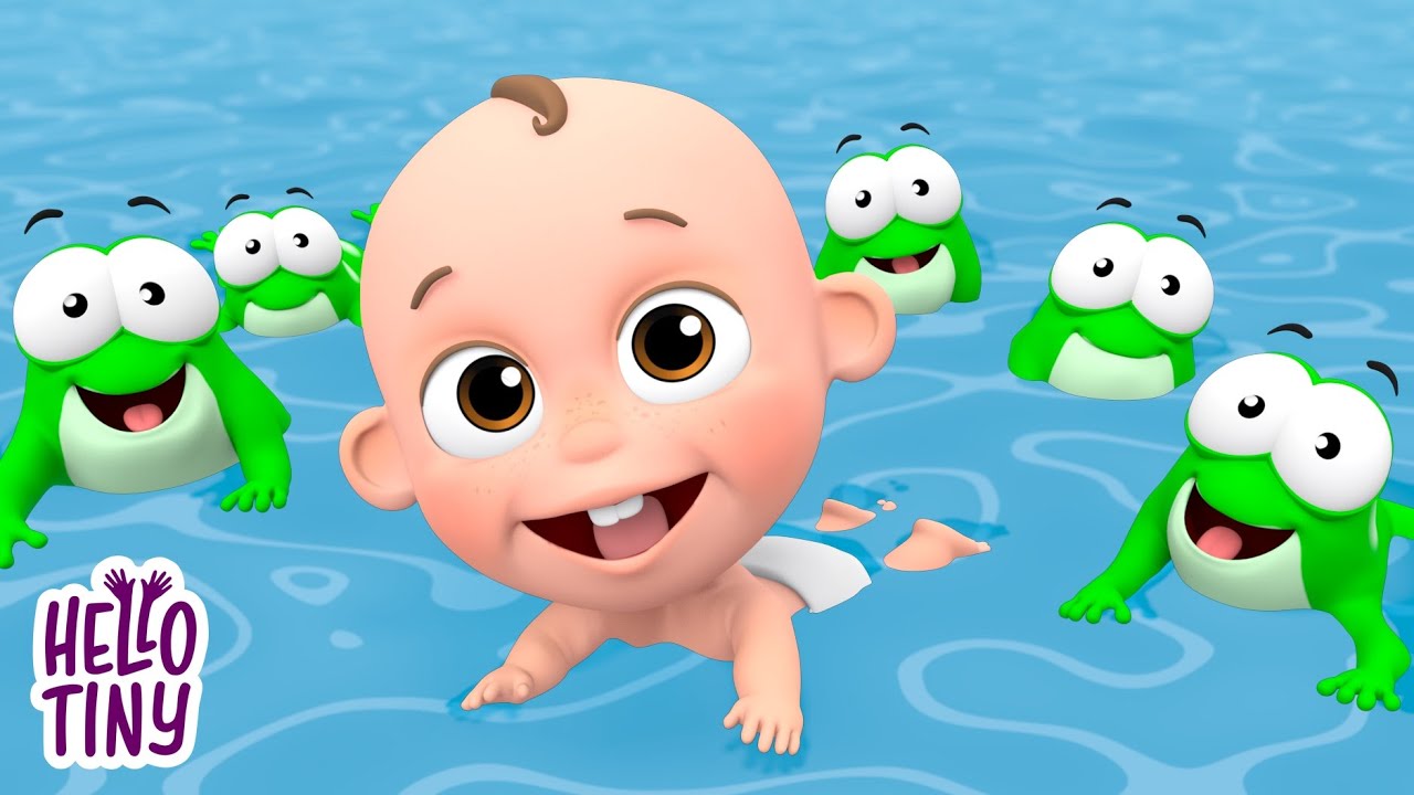  Five Little Speckled Frogs - Kids Songs & Nursery Rhymes