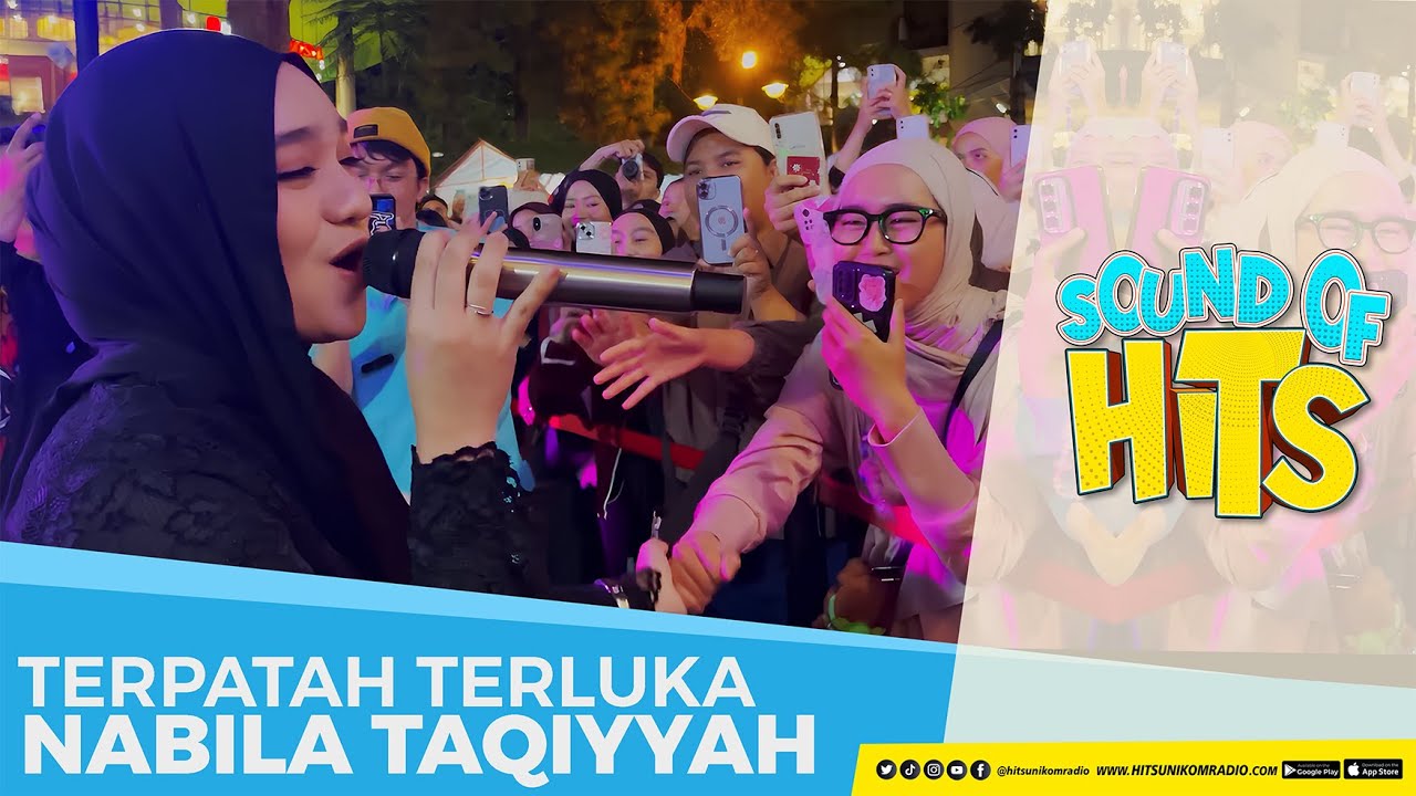 NABILA TAQIYYAH - Terpatah Terluka (Live at Cihampelas Walk Mall Bandung) | Sound of Hits